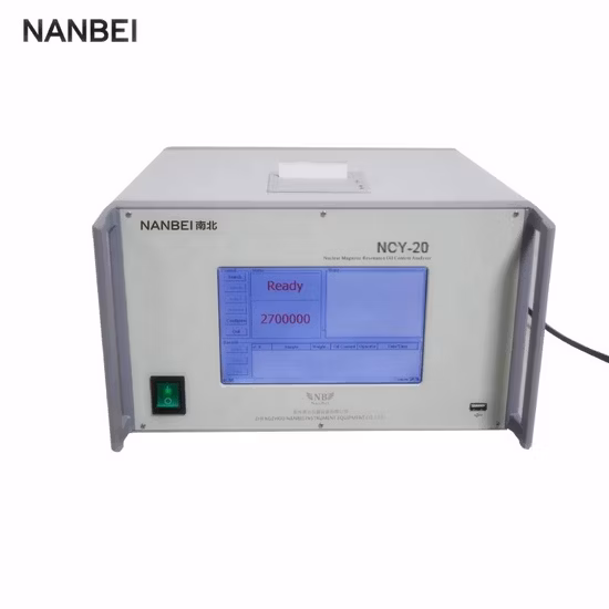 Nuclear Magnetic Resonance Oil Content Analyzer