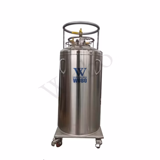 High Pressure Liquid Helium Cylinder for Nuclear Magnetic Resonance