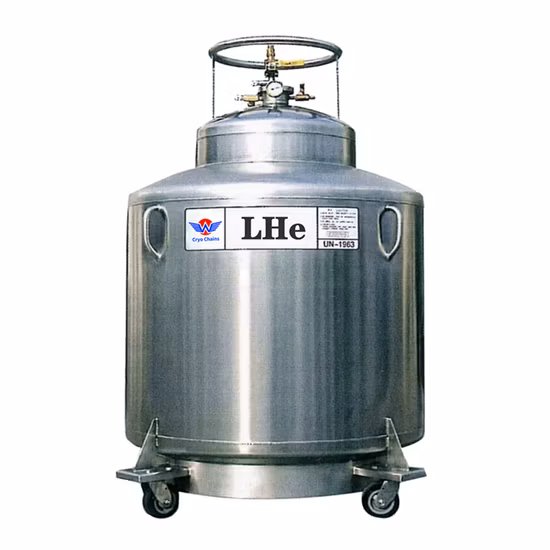 High Pressure Liquid Helium Cylinder for Nuclear Magnetic Resonance